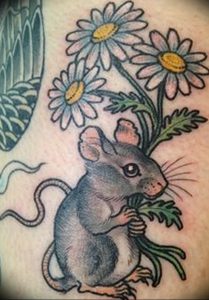 фото тату крыса от 27.07.2017 №062 - Rat tattoo_tattoo-photo.ru