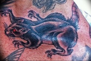 фото тату крыса от 27.07.2017 №065 - Rat tattoo_tattoo-photo.ru