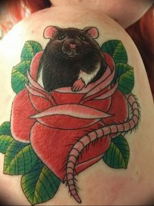 фото тату крыса от 27.07.2017 №069 - Rat tattoo_tattoo-photo.ru
