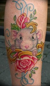 фото тату крыса от 27.07.2017 №070 - Rat tattoo_tattoo-photo.ru