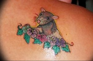 фото тату крыса от 27.07.2017 №082 - Rat tattoo_tattoo-photo.ru