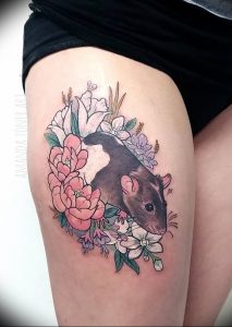 фото тату крыса от 27.07.2017 №085 - Rat tattoo_tattoo-photo.ru