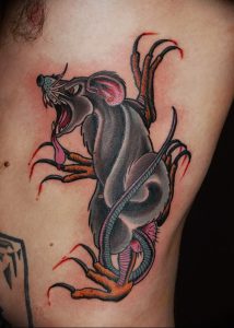 фото тату крыса от 27.07.2017 №088 - Rat tattoo_tattoo-photo.ru 2342423434