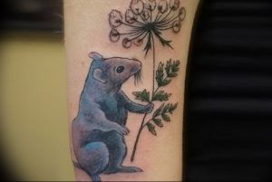 фото тату крыса от 27.07.2017 №091 - Rat tattoo_tattoo-photo.ru