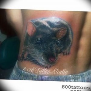 фото тату крыса от 27.07.2017 №092 - Rat tattoo_tattoo-photo.ru