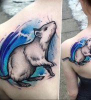 фото тату крыса от 27.07.2017 №094 — Rat tattoo_tattoo-photo.ru