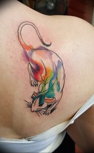 фото тату крыса от 27.07.2017 №096 - Rat tattoo_tattoo-photo.ru