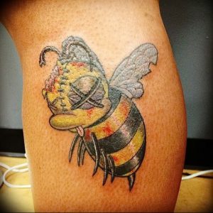 фото тату шмель от 29.07.2017 №020 - Tattoo bumblebee_tattoo-photo.ru