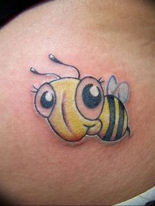 фото тату шмель от 29.07.2017 №028 - Tattoo bumblebee_tattoo-photo.ru
