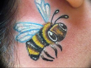 фото тату шмель от 29.07.2017 №051 - Tattoo bumblebee_tattoo-photo.ru