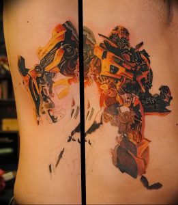 фото тату шмель от 29.07.2017 №058 - Tattoo bumblebee_tattoo-photo.ru