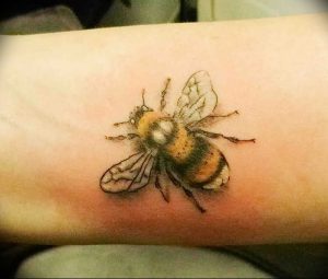 фото тату шмель от 29.07.2017 №064 - Tattoo bumblebee_tattoo-photo.ru