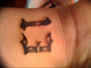 фото тату число 13 от 21.08.2017 №015 - Tattoo 13 - tattoo-photo.ru