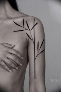 фото тату бамбук от 25.08.2017 №017 - Tattoo 13 - Tattoo bamboo - tattoo-photo.ru