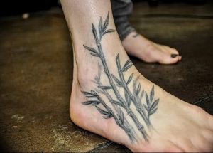 фото тату бамбук от 25.08.2017 №077 - Tattoo 13 - Tattoo bamboo - tattoo-photo.ru