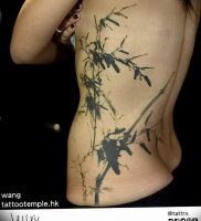 фото тату бамбук от 25.08.2017 №097 — Tattoo 13 — Tattoo bamboo — tattoo-photo.ru