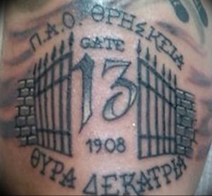 фото тату число 13 от 21.08.2017 №001 - Tattoo 13 - tattoo-photo.ru