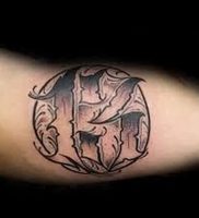 фото тату число 13 от 21.08.2017 №017 — Tattoo 13 — tattoo-photo.ru