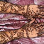 фото Рисунки мехенди на руке от 02.10.2017 №011 - mehendi on hand - tattoo-photo.ru