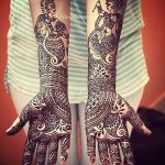 фото Рисунки мехенди на руке от 02.10.2017 №017 - mehendi on hand - tattoo-photo.ru