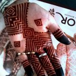 фото Рисунки мехенди на руке от 02.10.2017 №019 - mehendi on hand - tattoo-photo.ru