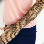фото Рисунки мехенди на руке от 02.10.2017 №031 - mehendi on hand - tattoo-photo.ru