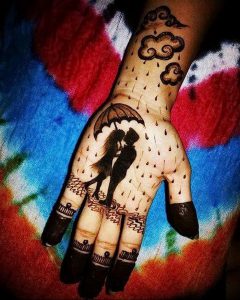 фото Рисунки мехенди на руке от 02.10.2017 №047 - mehendi on hand - tattoo-photo.ru