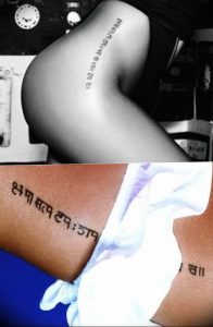фото Тату Рианны от 30.09.2017 №020 - Rihanna Tattoo - tattoo-photo.ru