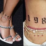 фото Тату Рианны от 30.09.2017 №023 - Rihanna Tattoo - tattoo-photo.ru