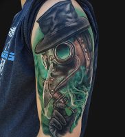 фото тату Чумной Доктор от 04.10.2017 №019 — tattoo Plague Doctor — tattoo-photo.ru