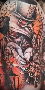 фото тату Чумной Доктор от 04.10.2017 №051 - tattoo Plague Doctor - tattoo-photo.ru