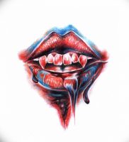 фото тату губы рисунок от 30.09.2017 №008 — tattoo lips drawing — tattoo-photo.ru