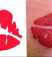 фото тату губы рисунок от 30.09.2017 №010 — tattoo lips drawing — tattoo-photo.ru