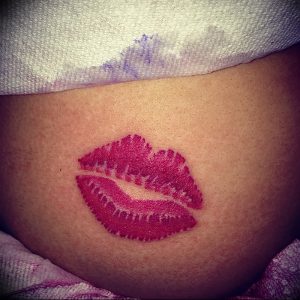 фото тату губы рисунок от 30.09.2017 №089 - tattoo lips drawing - tattoo-photo.ru