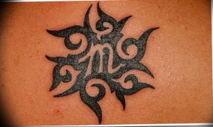 фото тату знак зодиака Дева от 30.09.2017 №070 - tattoo zodiac sign Virgo - tattoo-photo.ru