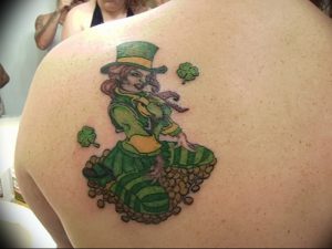 фото тату лепрекон от 04.10.2017 №060 - tattoo leprechaun - tattoo-photo.ru