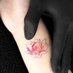 фото тату лотос от 02.10.2017 №020 - lotus tattoo - tattoo-photo.ru