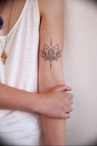 фото тату лотос от 02.10.2017 №049 - lotus tattoo - tattoo-photo.ru