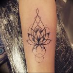 фото тату лотос от 02.10.2017 №052 - lotus tattoo - tattoo-photo.ru