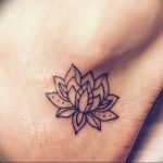 фото тату лотос от 02.10.2017 №069 - lotus tattoo - tattoo-photo.ru