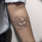фото тату лотос от 02.10.2017 №072 - lotus tattoo - tattoo-photo.ru