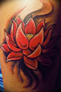фото тату лотос от 02.10.2017 №081 - lotus tattoo - tattoo-photo.ru