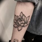 фото тату лотос от 02.10.2017 №098 - lotus tattoo - tattoo-photo.ru