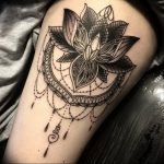 фото тату лотос от 02.10.2017 №109 - lotus tattoo - tattoo-photo.ru