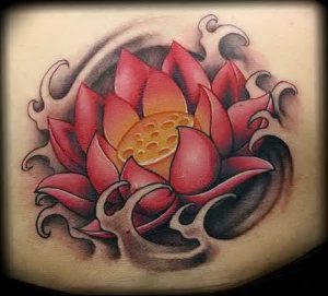 фото тату лотос от 02.10.2017 №152 - lotus tattoo - tattoo-photo.ru