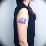 фото тату лотос от 02.10.2017 №162 - lotus tattoo - tattoo-photo.ru