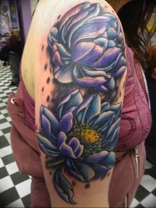 фото тату лотос от 02.10.2017 №170 - lotus tattoo - tattoo-photo.ru