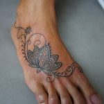 фото тату лотос от 02.10.2017 №175 - lotus tattoo - tattoo-photo.ru