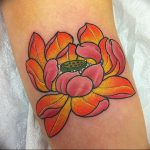 фото тату лотос от 02.10.2017 №177 - lotus tattoo - tattoo-photo.ru
