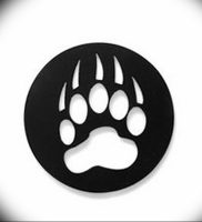 фото тату медвежья лапа от 30.09.2017 №111 — bear paw tattoo — tattoo-photo.ru